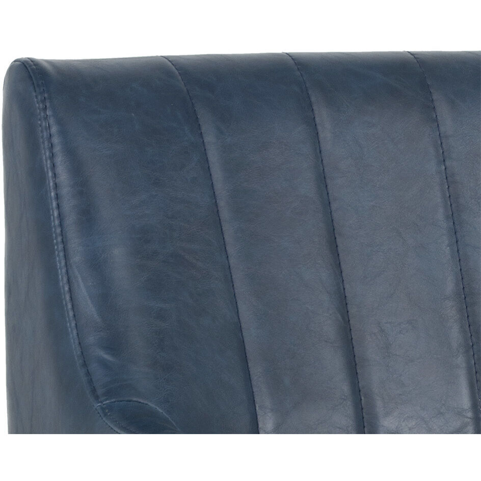 Wolfe Vintage Blue Lounge Chair